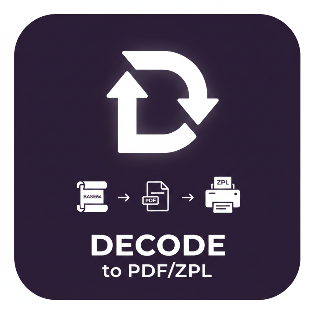 ZPL & PDF Base64 Preview